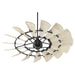Quorum - 96015-69 - 60``Ceiling Fan - Windmill - Noir