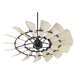 Quorum - 96015-69 - 60``Ceiling Fan - Windmill - Noir