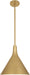 Robert Abbey - 984 - One Light Pendant - Pierce - Modern Brass