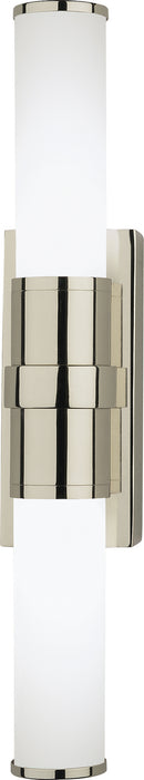 Robert Abbey - S1350 - Two Light Wall Sconce - Roderick - Polished Nickel