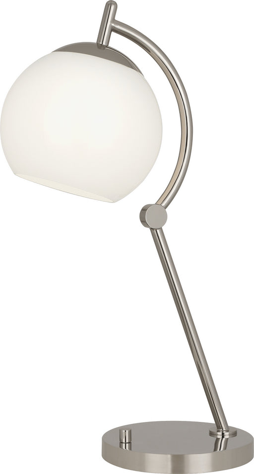 Robert Abbey - S232 - One Light Table Lamp - Nova - Polished Nickel