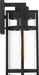 Nuvo Lighting - 60-6572 - One Light Outdoor Lantern - Tofino - Textured Black / Clear Seeded Glass