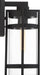 Nuvo Lighting - 60-6573 - One Light Outdoor Lantern - Tofino - Textured Black / Clear Seeded Glass