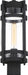 Nuvo Lighting - 60-6575 - One Light Post Lantern - Tofino - Textured Black / Clear Seeded Glass