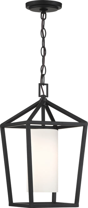 Nuvo Lighting - 60-6594 - One Light Hanging Lantern - Hopewell - Matte Black
