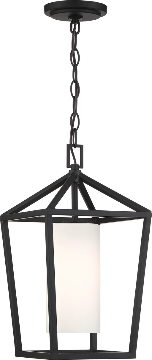 Nuvo Lighting - 60-6594 - One Light Hanging Lantern - Hopewell - Matte Black
