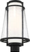 Nuvo Lighting - 60-6605 - One Light Post Lantern - Anau - Matte Black