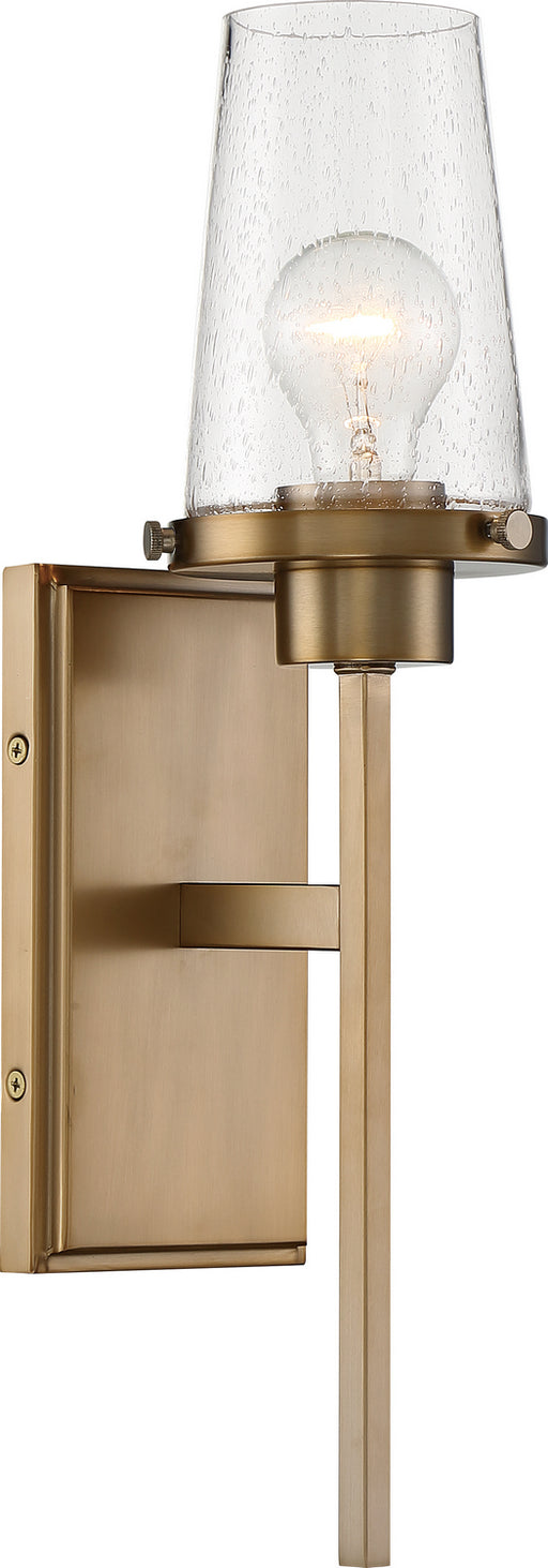 Nuvo Lighting - 60-6677 - One Light Wall Sconce - Rector - Burnished Brass