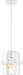 Nuvo Lighting - 60-6721 - One Light Mini Pendant - Prana - White