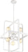 Nuvo Lighting - 60-6723 - Six Light Foyer Pendant - Prana - White