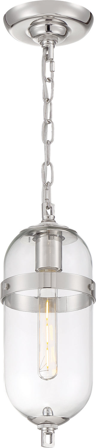 Nuvo Lighting - 60-6931 - One Light Mini Pendant - Fathom - Polished Nickel / Clear Glass