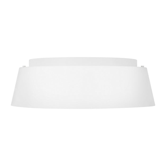 Generation Lighting - EF1003MWT - Three Light Flush Mount - ASHER - Matte White