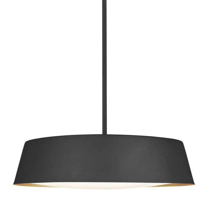 Five Light Pendant from the ASHER collection in Midnight Black finish