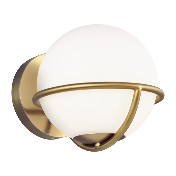 Generation Lighting - EW1031BBS - One Light Wall Sconce - APOLLO - Burnished Brass