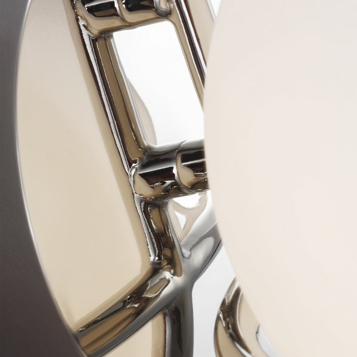 One Light Wall Sconce from the APOLLO collection in Polished Nickel finish