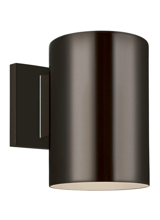 Generation Lighting - 8313801-10/T - One Light Outdoor Wall Lantern - Outdoor Cylinders - Bronze