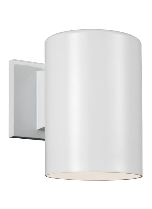 Generation Lighting - 8313801-15/T - One Light Outdoor Wall Lantern - Outdoor Cylinders - White