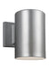 Generation Lighting - 8313801-753/T - One Light Outdoor Wall Lantern - Outdoor Cylinders - Painted Brushed Nickel
