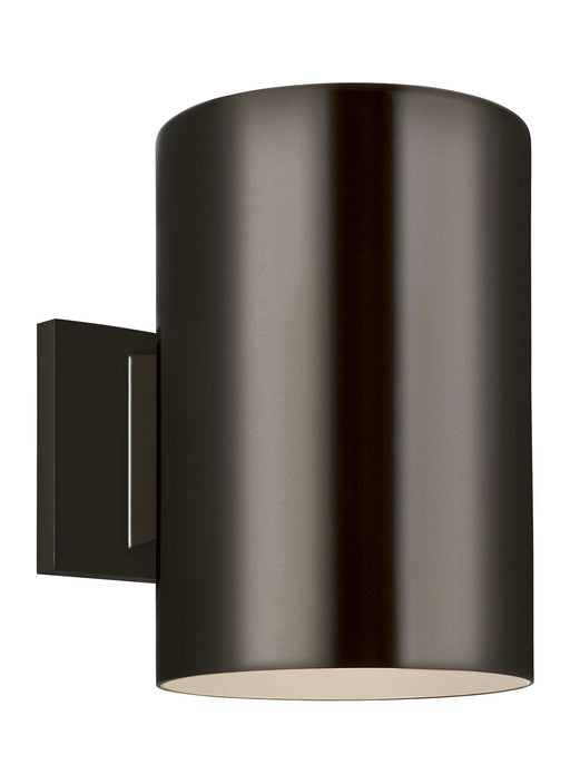 Generation Lighting - 8313901-10/T - One Light Outdoor Wall Lantern - Outdoor Cylinders - Bronze