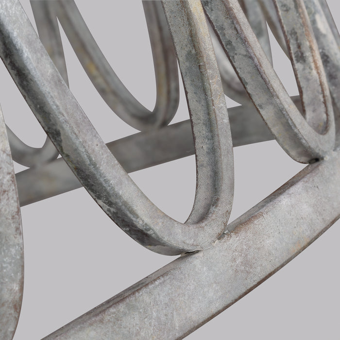 Eight Light Handing Shade from the Patrice collection in Deep Abyss finish