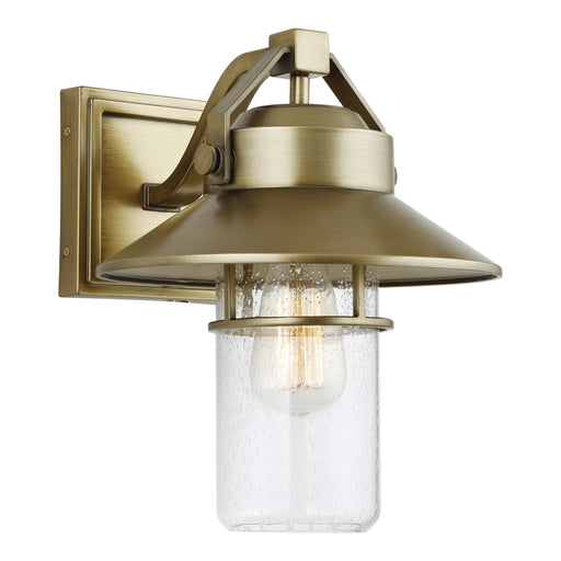 Generation Lighting - OL13901PDB - One Light Lantern - Boynton - Painted Distressed Brass