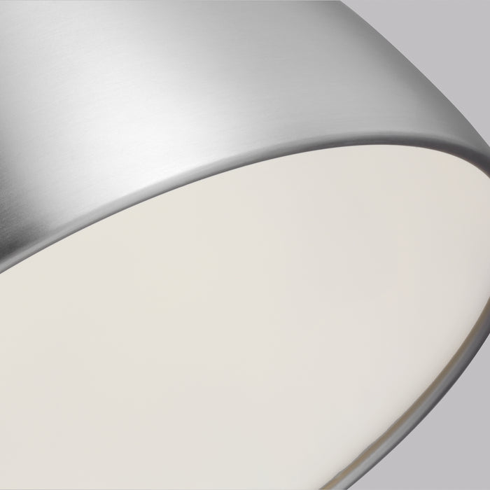 LED Pendant from the Brynne collection in Satin Nickel finish