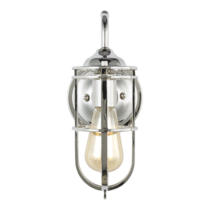 One Light Wall Sconce from the Urban Renewal collection in Polished Nickel finish
