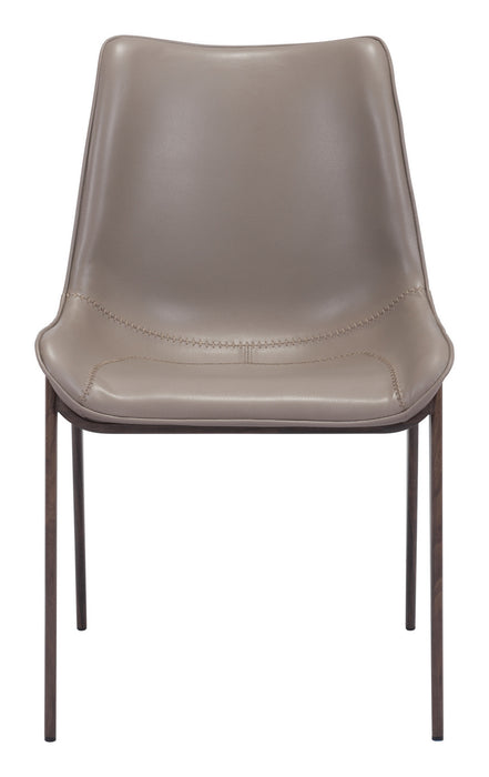 Dining Chair from the Magnus collection in Gray & Walnut finish