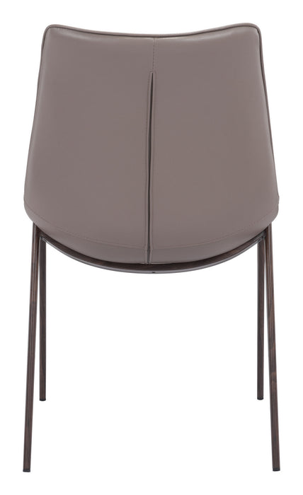 Dining Chair from the Magnus collection in Gray & Walnut finish