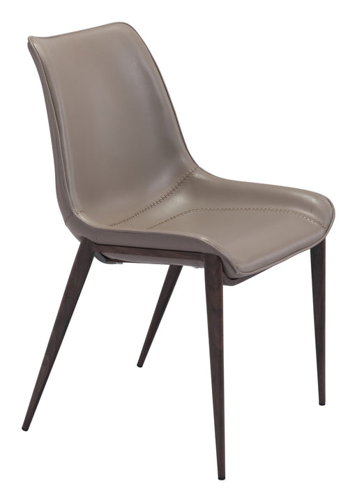 Zuo Modern - 101272 - Dining Chair - Magnus - Gray & Walnut