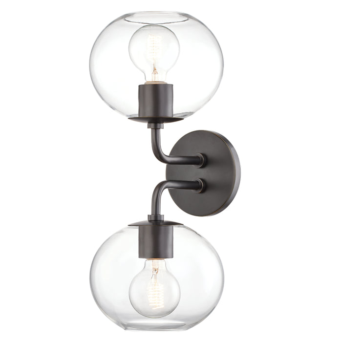 Mitzi - H270102-OB - Two Light Wall Sconce - Margot