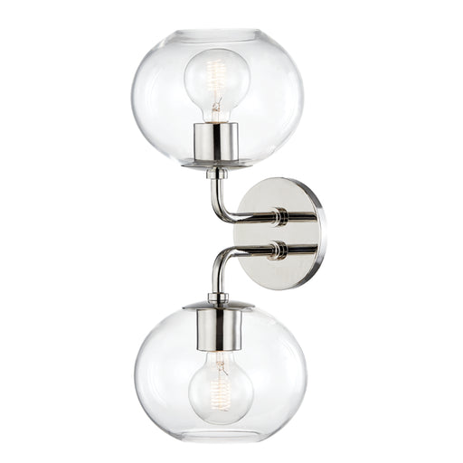 Mitzi - H270102-PN - Two Light Wall Sconce - Margot