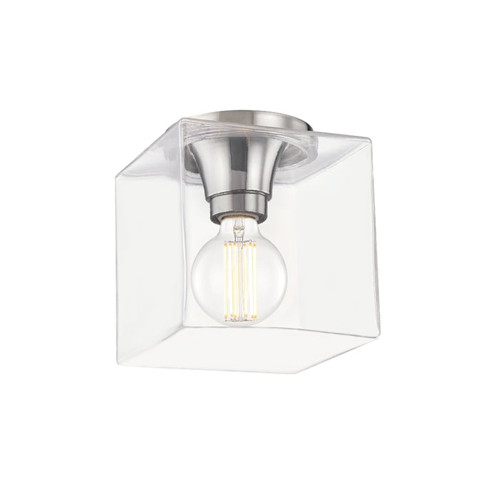 Mitzi - H284501SQS-PN - One Light Flush Mount - Grace