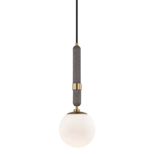 Mitzi - H289701S-AGB - One Light Pendant - Brielle