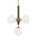 Mitzi - H289804-AGB - Four Light Pendant - Brielle