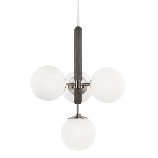 Mitzi - H289804-PN - Four Light Pendant - Brielle