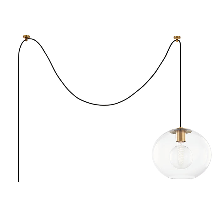 Mitzi - HL270701L-AGB - One Light Pendant - Margot
