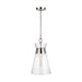Generation Lighting - CP1021PN - One Light Pendant - Atlantic - Polished Nickel