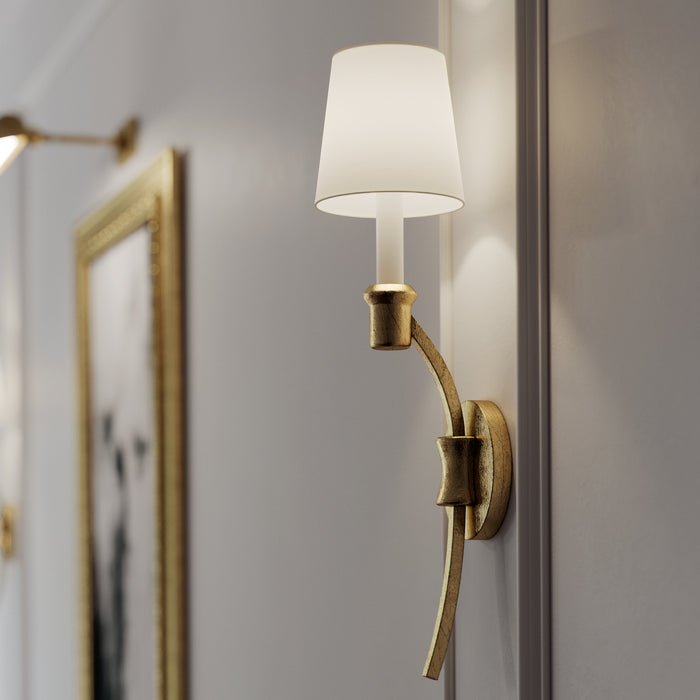 One Light Wall Sconce from the Westerly collection in Antique Gild finish