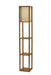 Adesso Home - 3138-12 - Floor Lamp - Wright - Natural Wood Veneer On Mdf