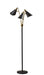 Adesso Home - 3249-01 - Three Light Floor Lamp - Nadine - Matte Black