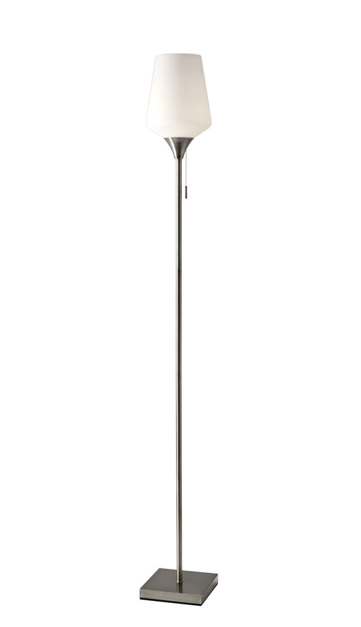 Adesso Home - 4266-22 - Floor Lamp - Roxy - Brushed Steel