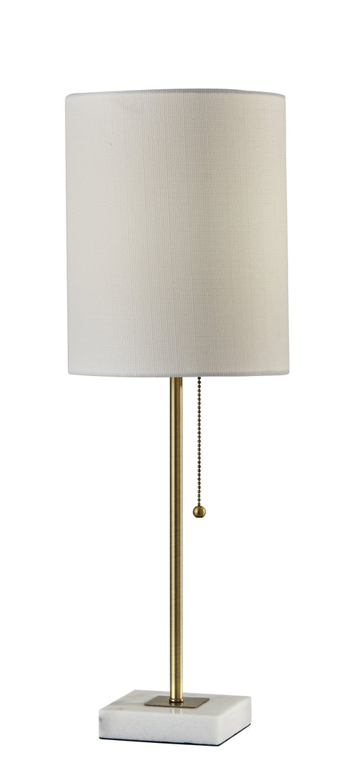 Adesso Home - 5177-21 - Table Lamp - Fiona - White Marble
