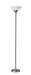 Adesso Home - 7506-22 - Two Light Torchiere - Glenn - Brushed Steel