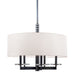 Hudson Valley - 8824-PN - Five Light Chandelier - Chelsea - Polished Nickel