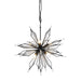 Varaluz - 311P08CB - Eight Light Pendant - Orbital - Carbon