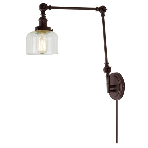 JVI Designs - 1257-08 S4 - One Light Swing Arm Wall Sconce - Soho - Oil Rubbed Bronze