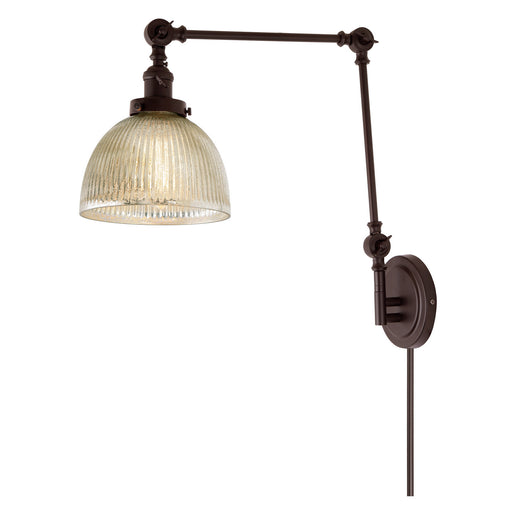 JVI Designs - 1257-08 S5-MP - One Light Swing Arm Wall Sconce - Soho - Oil Rubbed Bronze