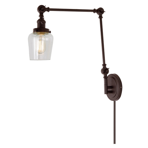 JVI Designs - 1257-08 S9 - One Light Swing Arm Wall Sconce - Soho - Oil Rubbed Bronze