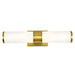 JVI Designs - 532-10 - LED Vanity - Fairview - Satin Brass